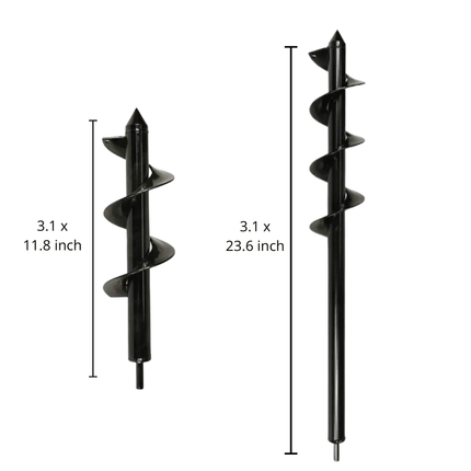 Auger Drill Bit for Planting, Garden Auger for Bulbs and Seeds