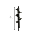 Auger1(3.1 x 11.8  inch)( 8 x 30 cm )