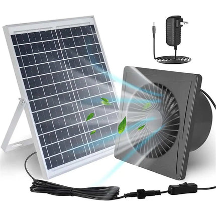 Solar Exhaust Fan for Attic Ventilation, Ventilation Fan for Greenhouse and Chicken Coop – image 17