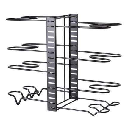 Kitchen Cabinet Organizer for Pots and Pans, Pan Lid Organizer