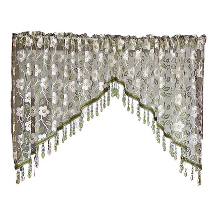 Sheer Curtains for Bedroom, Tension Rod Curtain for Closet and Doorway