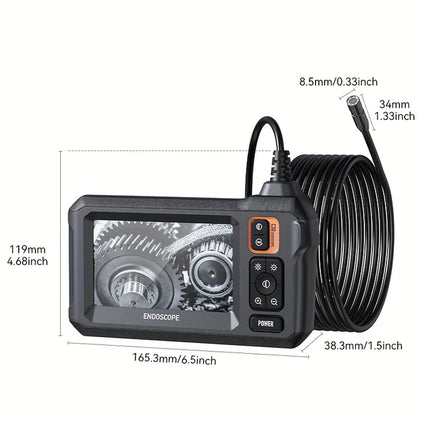 Borescope Camera Dual Lens, Endoscope Camera with Light and 16.4 ft Waterproof Cable – image 6