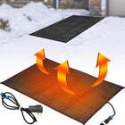 Heated Driveway Mat for Snow Melting, Heated Outdoor Mat for Walkway and Stairs, Anti Slip Snow Melting Pad