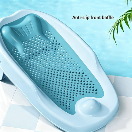 Baby Bath Seat, Infant Bathtub Seat with Heart Mesh for Standard Tubs – image 11