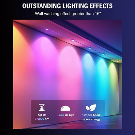 Permanent Outdoor Lights on a house corridor – image 10
