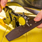 Leather Hole Punch Pliers, Hole Puncher for Leather with Carbon Steel Blade, Leather Craft Supplies and Tools