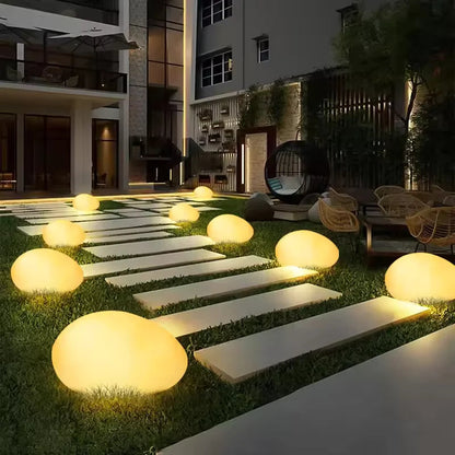LuminaraStone | Elegant Color-Changing Outdoor LED Garden Light 2