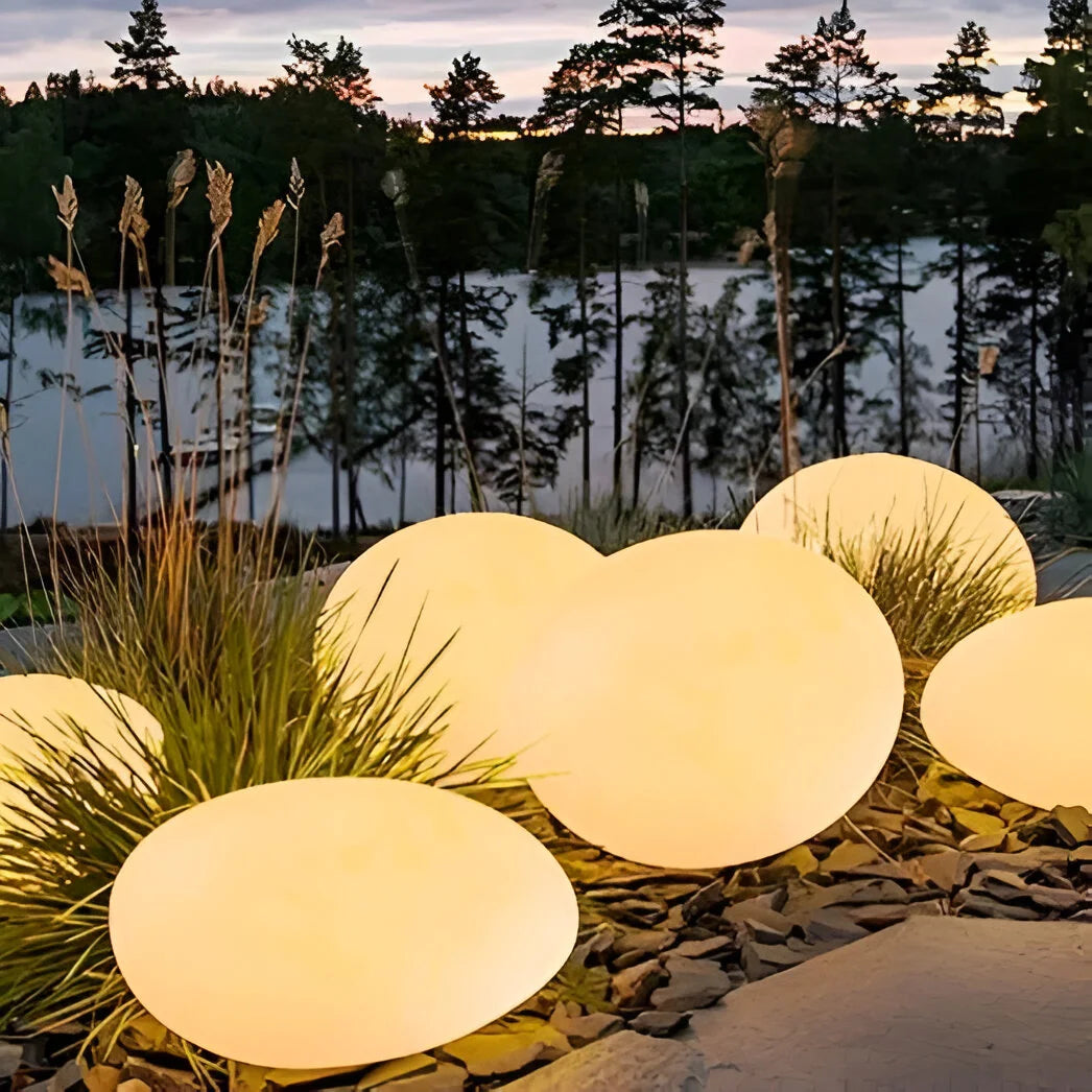 LuminaraStone | Elegant Color-Changing Outdoor LED Garden Light 5
