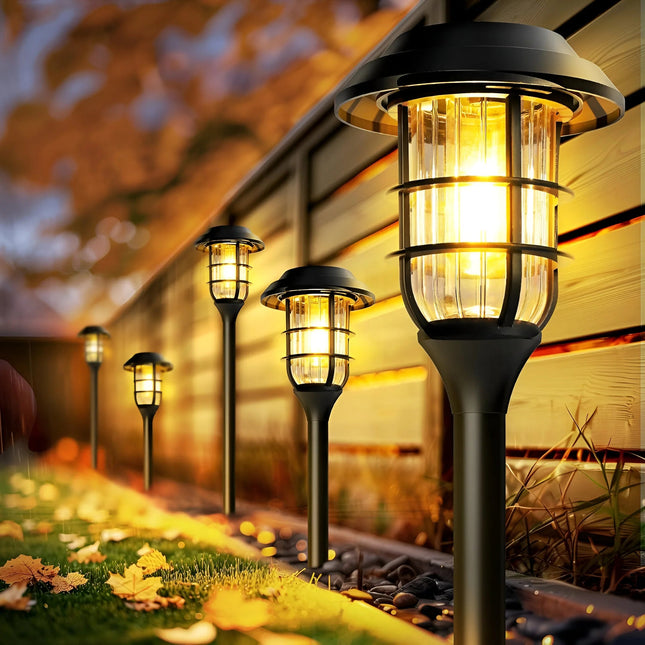 Luminara | Charming Weatherproof Solar Garden Light Set for Outdoor Ambiance 0