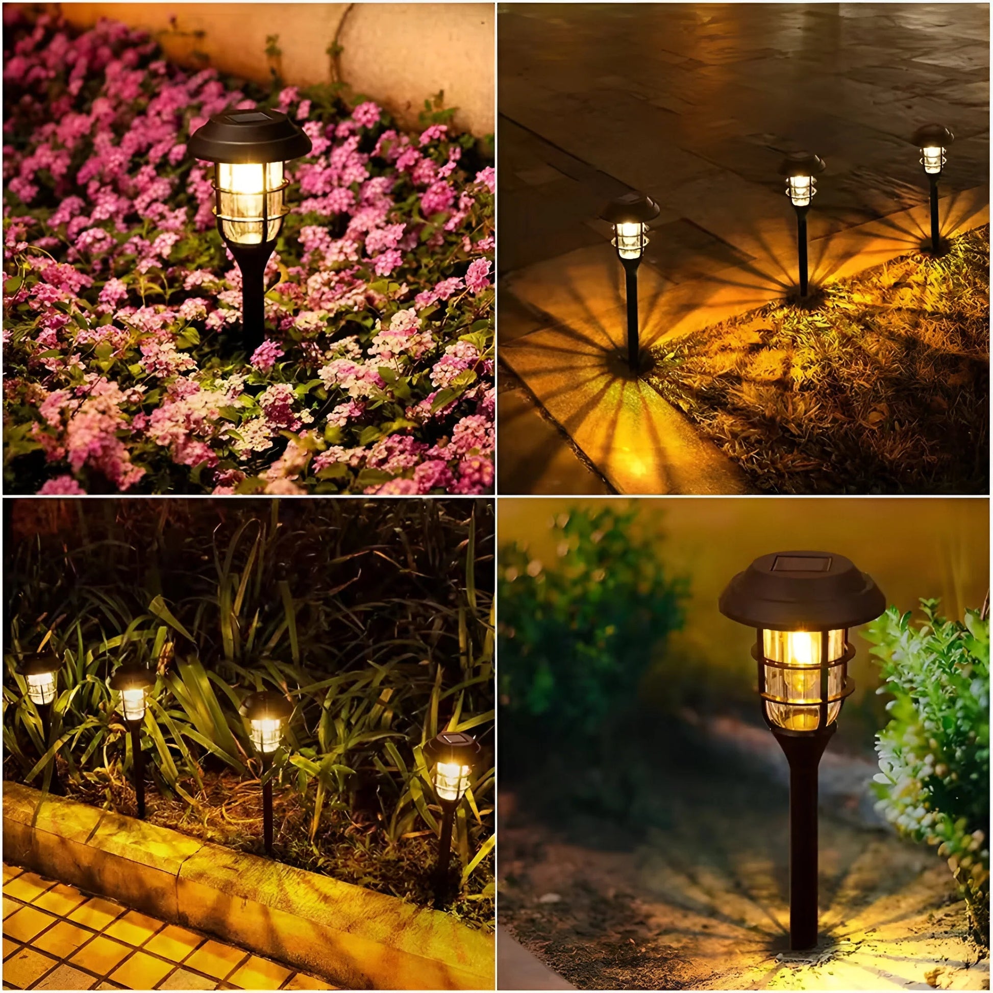 Luminara | Charming Weatherproof Solar Garden Light Set for Outdoor Ambiance 5