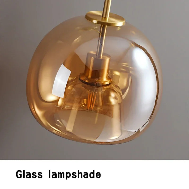 Luminara | Chic Modern Glass Flush Mount Ceiling Light Fixture 4