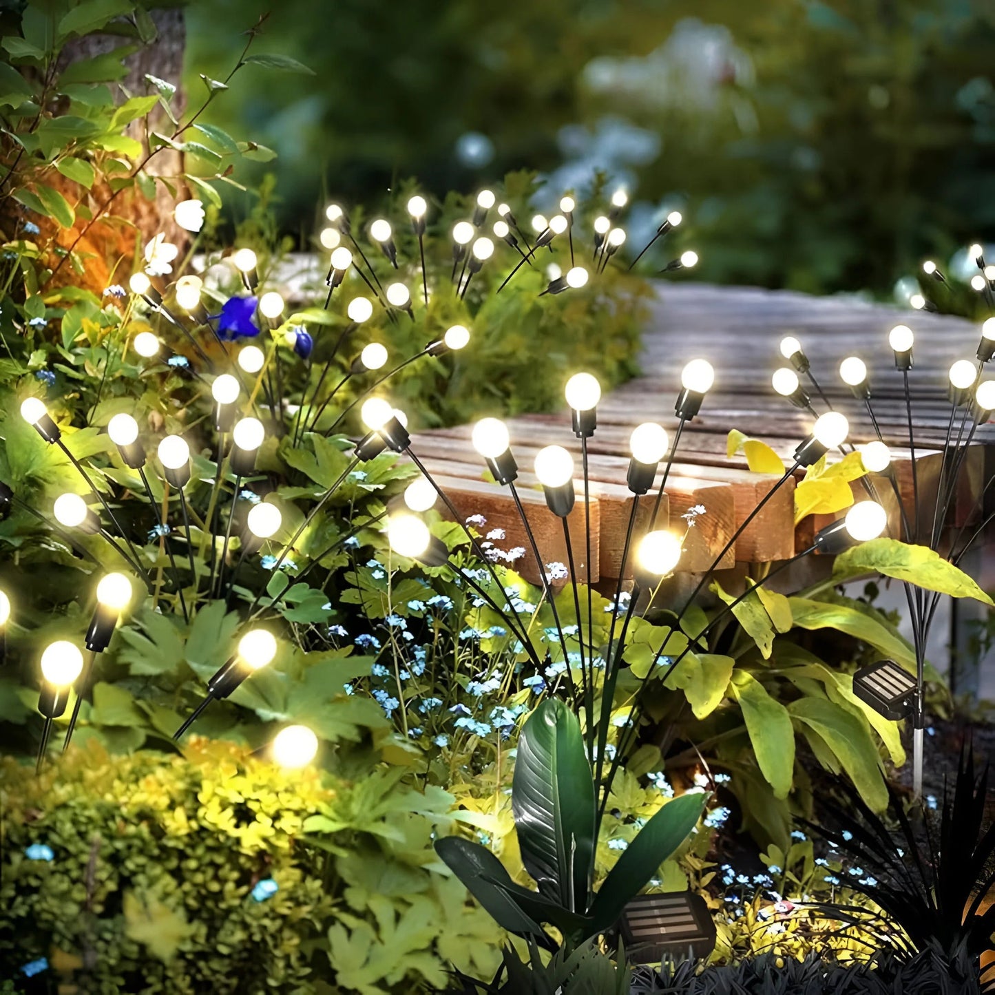 Luminara | Enchanting Solar Garden Lights with Dynamic Swaying Motion 0
