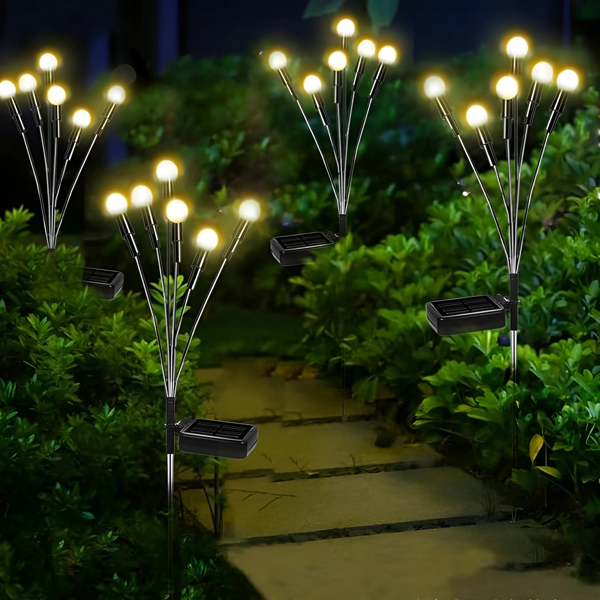 Luminara | Enchanting Solar Garden Lights with Dynamic Swaying Motion 2