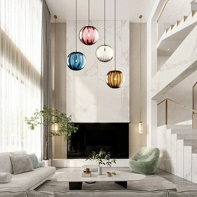Luminara | Sleek Modern Glass Kitchen Pendant Lighting Fixture 1