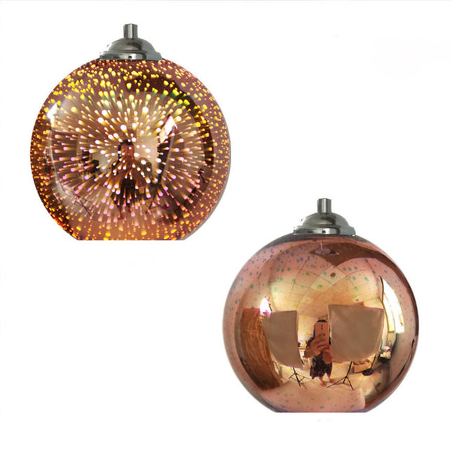 Luminara | Vibrant Artistic 3D Firework Glass Pendant Light 0