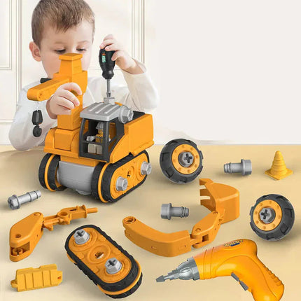 Educational Toy for Kids, Take Apart Construction Toy with Screwdriver Tools, Engineering STEM Toy for Building Play