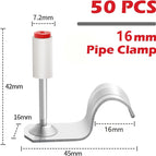 50Pcs Pipe Nails | 16mm