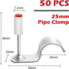 50Pcs Pipe Nails | 25mm（90% choice）