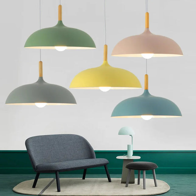 NordicOak | Elegant Minimalist Scandinavian Ceiling Light Fixture 4