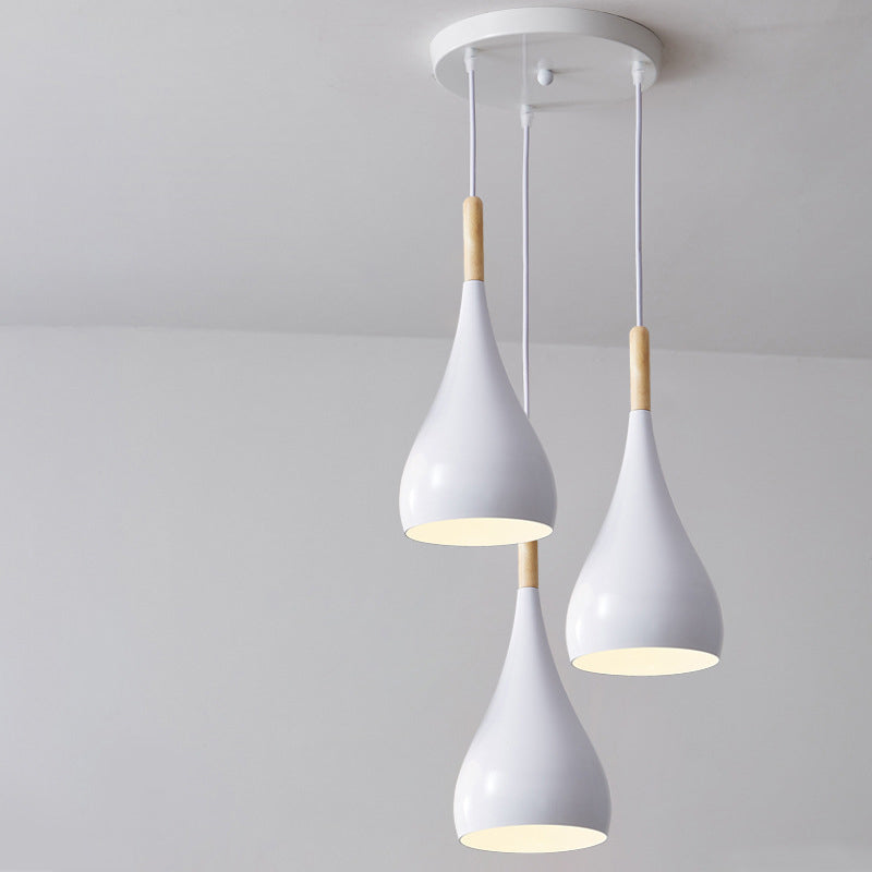 Nordic Glow | Stylish Modern Wood and Metal Kitchen Pendant Lighting 5