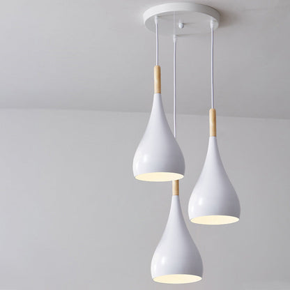 Nordic Glow | Stylish Modern Wood and Metal Kitchen Pendant Lighting 5