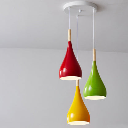 Nordic Glow | Stylish Modern Wood and Metal Kitchen Pendant Lighting 6