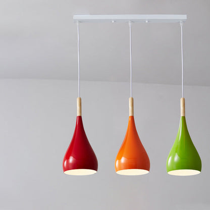 Nordic Glow | Stylish Modern Wood and Metal Kitchen Pendant Lighting 7