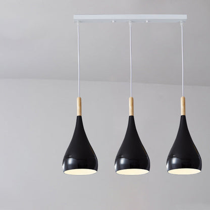 Nordic Glow | Stylish Modern Wood and Metal Kitchen Pendant Lighting 8