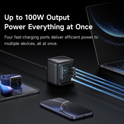 Retractable Cable Charging Station, 100W GaN Charger – image 5