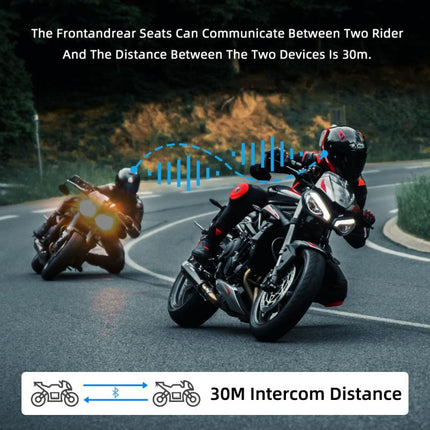 Motorcycle Communication System, Motorcycle Helmet Speakers with Boom Mic – image 15