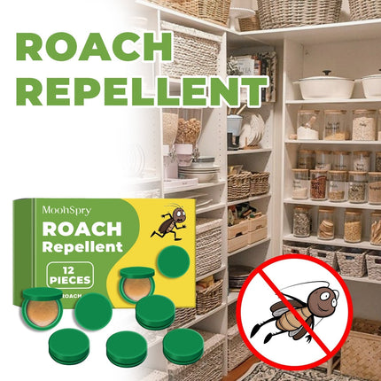 Roach Bait Stations, Boric Acid Cockroach Bait Discs Indoor, German Roach Killer, Cockroach Control for Home