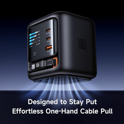 100W GaN Charger, Fast Charging Station with Cables