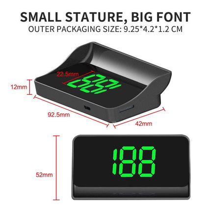 GPS Speedometer for Cars, HUD Display with GPS Compass – image 8