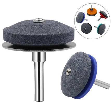 Lawn Mower Blade Sharpener for Drill, Drill Grinding Stone – image 6