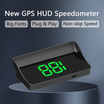 GPS Speedometer for Cars, Car Heads Up Display with Overspeed Alarm, HUD Display with GPS Compass, Digital – image 7