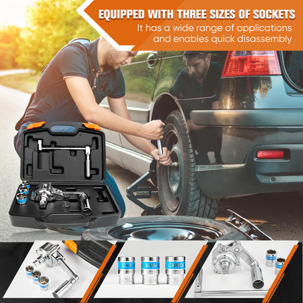 Torque Multiplier Wrench Set, Heavy Duty Lug Wrench – image 5