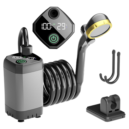 Rechargeable Camping Shower with Type-C Charging – image 8