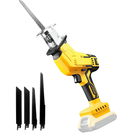 Cordless Reciprocating Saw with 4 Blades, Power Saw with LED Light – image 11