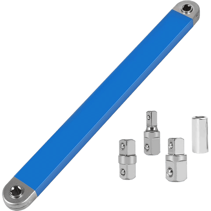 Offset Extension Wrench Set, Socket Extension Wrench for Tight Spaces – image 13