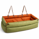 Dog Car Seat Booster, Elevated Dog Bed for Car, Waterproof Pet Car Seat for Travel and Home