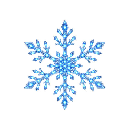 Snowflake Lights, Christmas Wall Decor – image 7