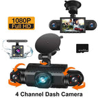 4 Channel Set With 64GB TF Card