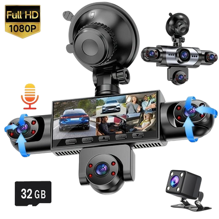 Car Dash Cam Front and Rear, Backup Camera with Loop Recording – image 9