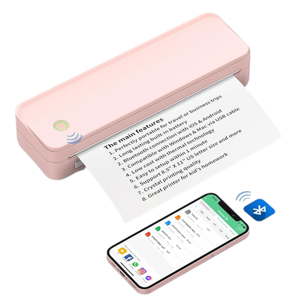 Portable Thermal Printer, Wireless Printer for Phone and Laptop – image 12