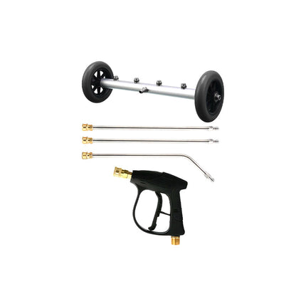 Undercarriage Pressure Washer Attachment with Wands, Undercarriage Washer, Power Washer Accessories, Car Detailing Tools