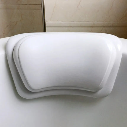 Bathtub Pillow with Silicone Foam, Hot Tub Pillow for Neck Support, Quick Dry Bath Pillow for Tub, Bathtub Accessories