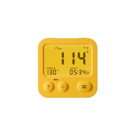 Temperature Monitor with WiFi Display for Predictive Thermometer, Remote Cooking Monitor with App, Kitchen Gadgets