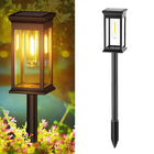 Outdoor Solar Lights 8 Pack, Solar Pathway Lights with Adjustable Height, Solar Yard Lights for Garden and Driveway