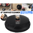 Pressure Washer Surface Cleaner 15 Inch, Power Washer Attachment