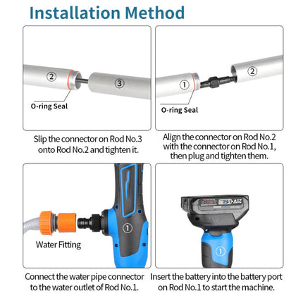 Water Pump Cordless and Rechargeable, Portable Submersible Pump – image 6